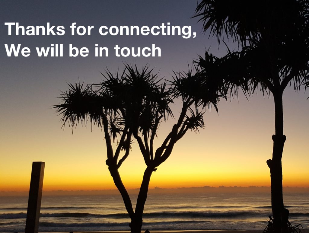 Thank you for Connecting