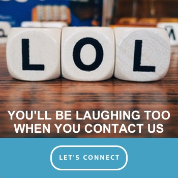 You'll be laughing too when you contact us to learn about Microsoft Bookings for your Business